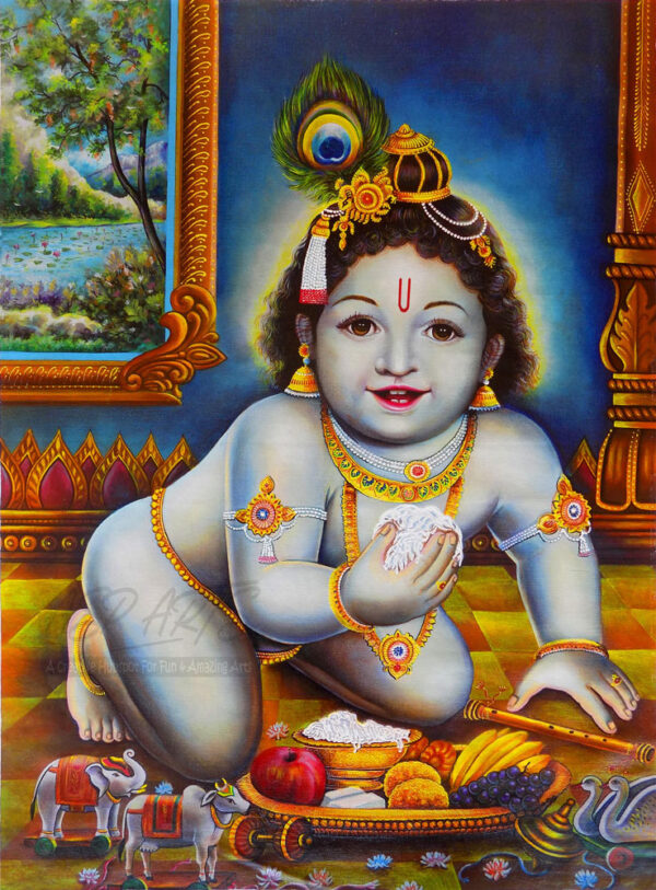 BABY-KRISHNA-PAINTINGS