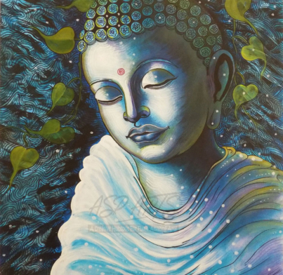 A01-BUDDHA-BLUE01-MEDITATION
