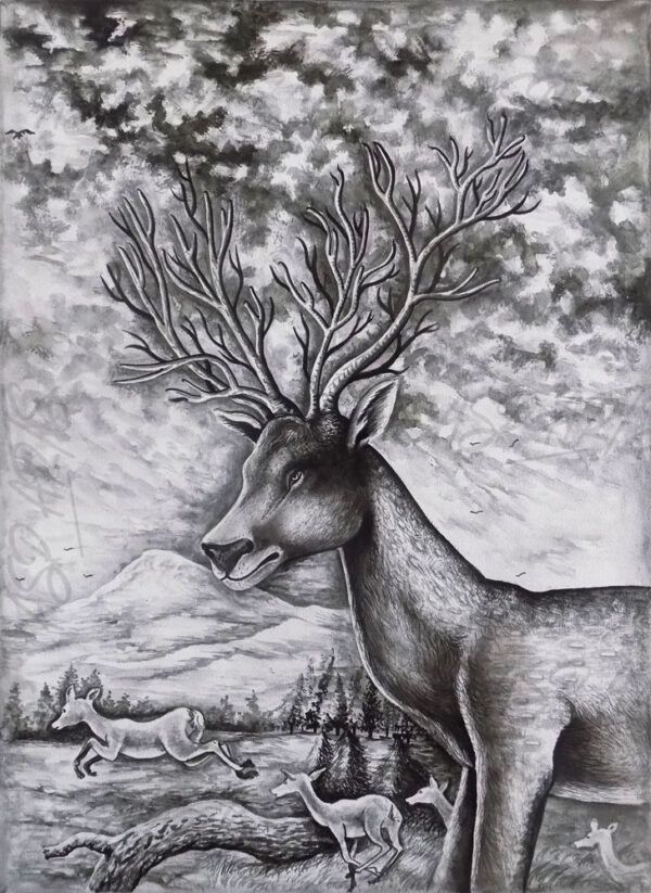 THE-DEER-CLAN-PAINTING