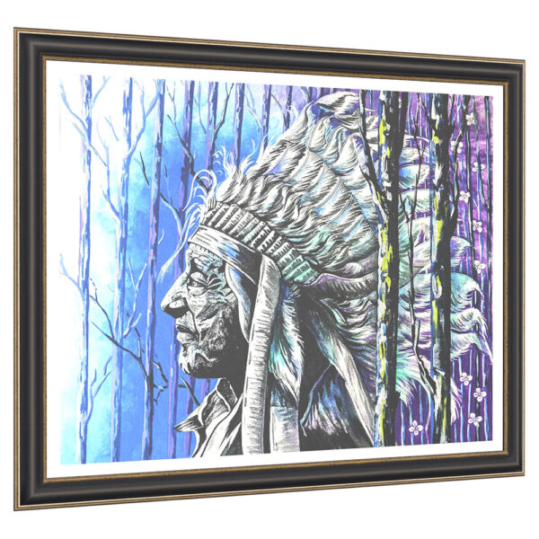 007-THE-INDIGENOUS-LEADER-(61-x-49-1)-FRAME