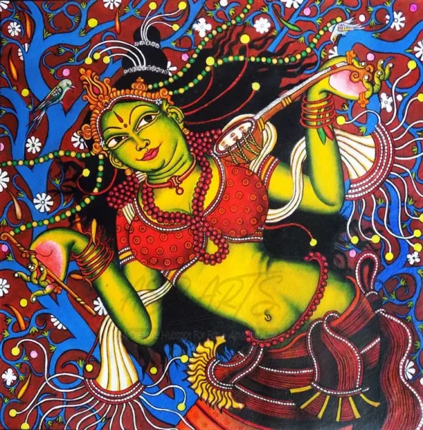 MIRABAI-DEVOTION-KRISHNA-MURAL-003