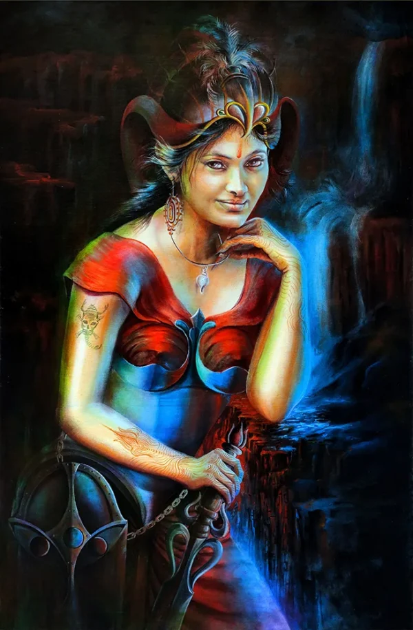 WARRIOR-INDIAN- PRINCESS-ASP-ARTS-REALISTIC-11