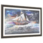 Storm Voyager –Painting of a Ship Sailing
