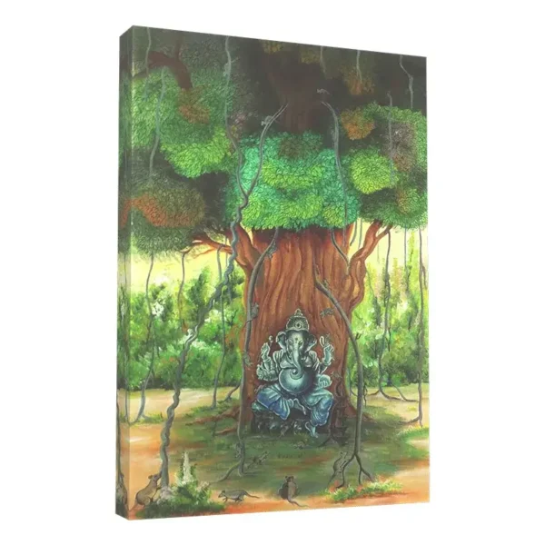 GANESHA-AROUND-BANYAN-TREE