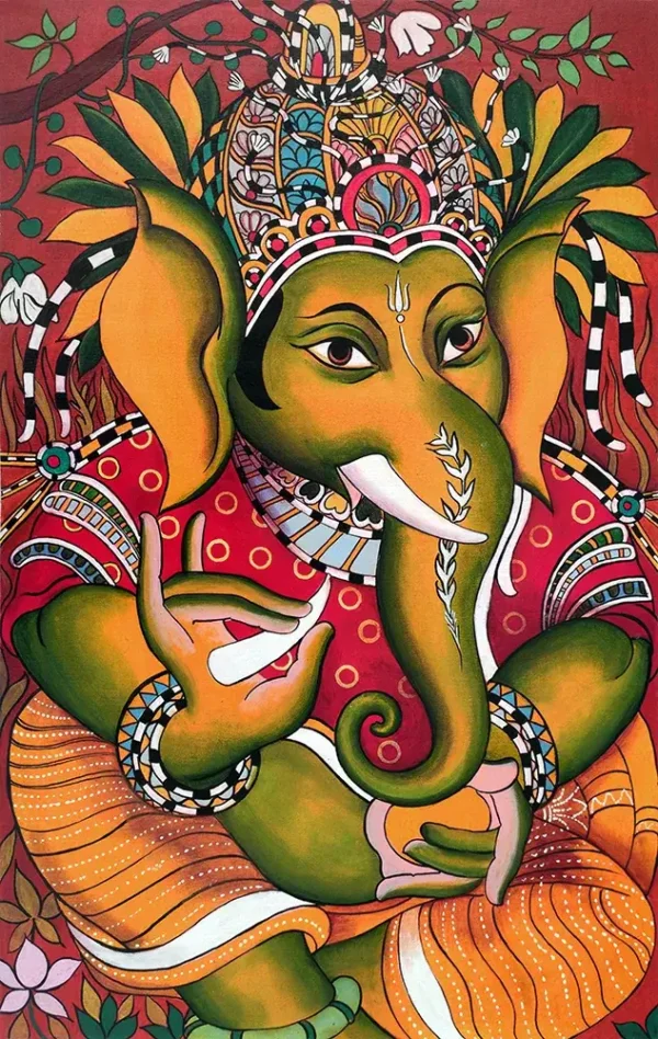 GANESHA-ROYAL-MURAL