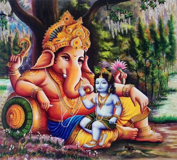 GANESHA-KRISHNA-FOREST