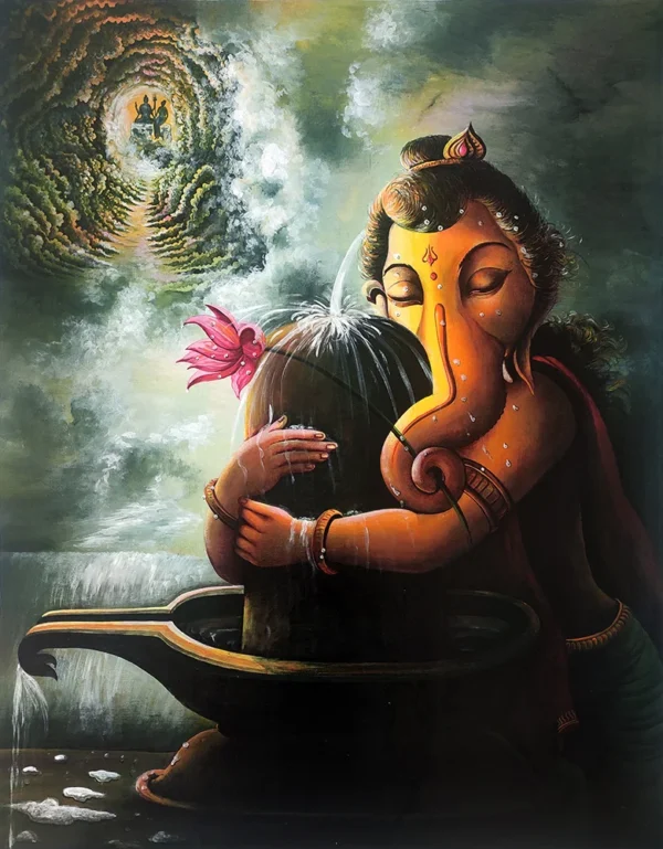 GANESHAS-LOVE-FOR-PARENTS