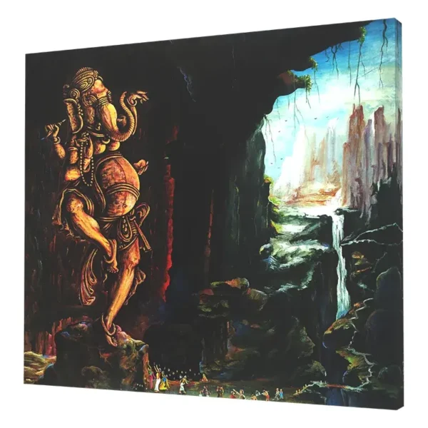 GANESHA-STATUE-IN-A-CAVE