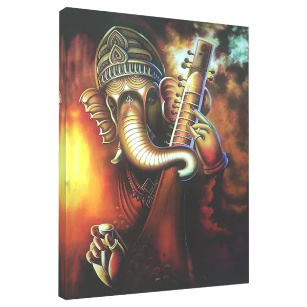 GANESHA-WITH-VEENA-RECREATION