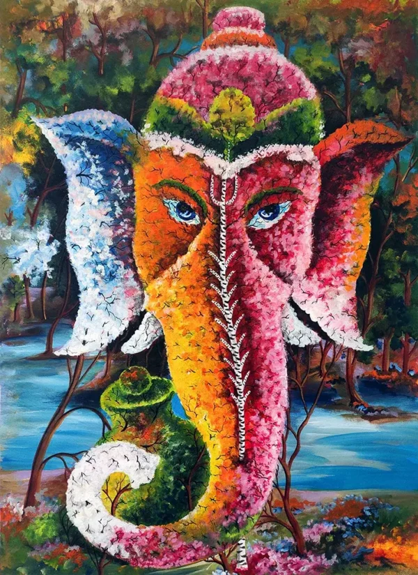 TREE-SHAPED-GANESHA