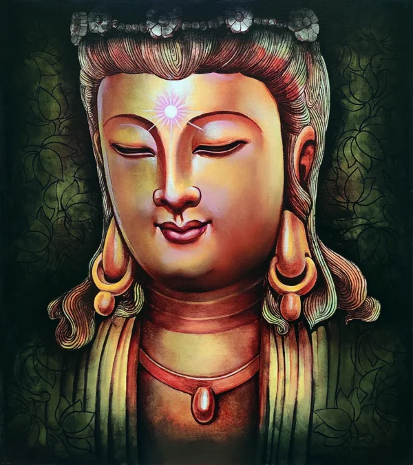 BUDDHA-GOLD-PORTRAIT