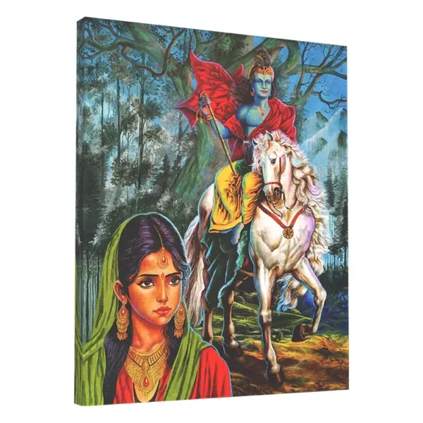 KRISHNA-RADHA-LAST-MEETING