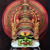 Kathakali Kerala mural painting