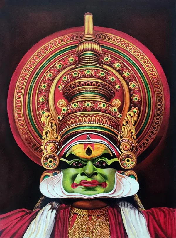 Kathakali Kerala mural painting