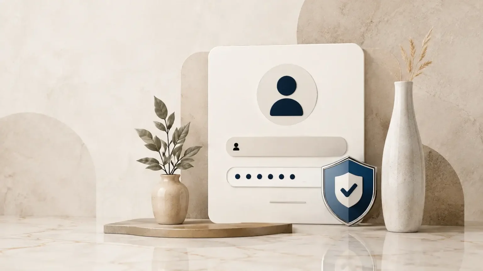 Secure customer account management and login protection at ASP Arts
