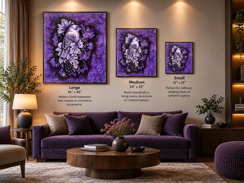 Purple-Bird-Gallery-Living-Room-sizes